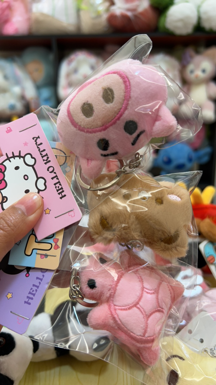 时尚百搭卡通钥匙扣包包挂饰