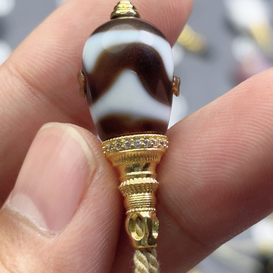 玛瑙/玉髓文玩配饰未镶嵌12mm…..