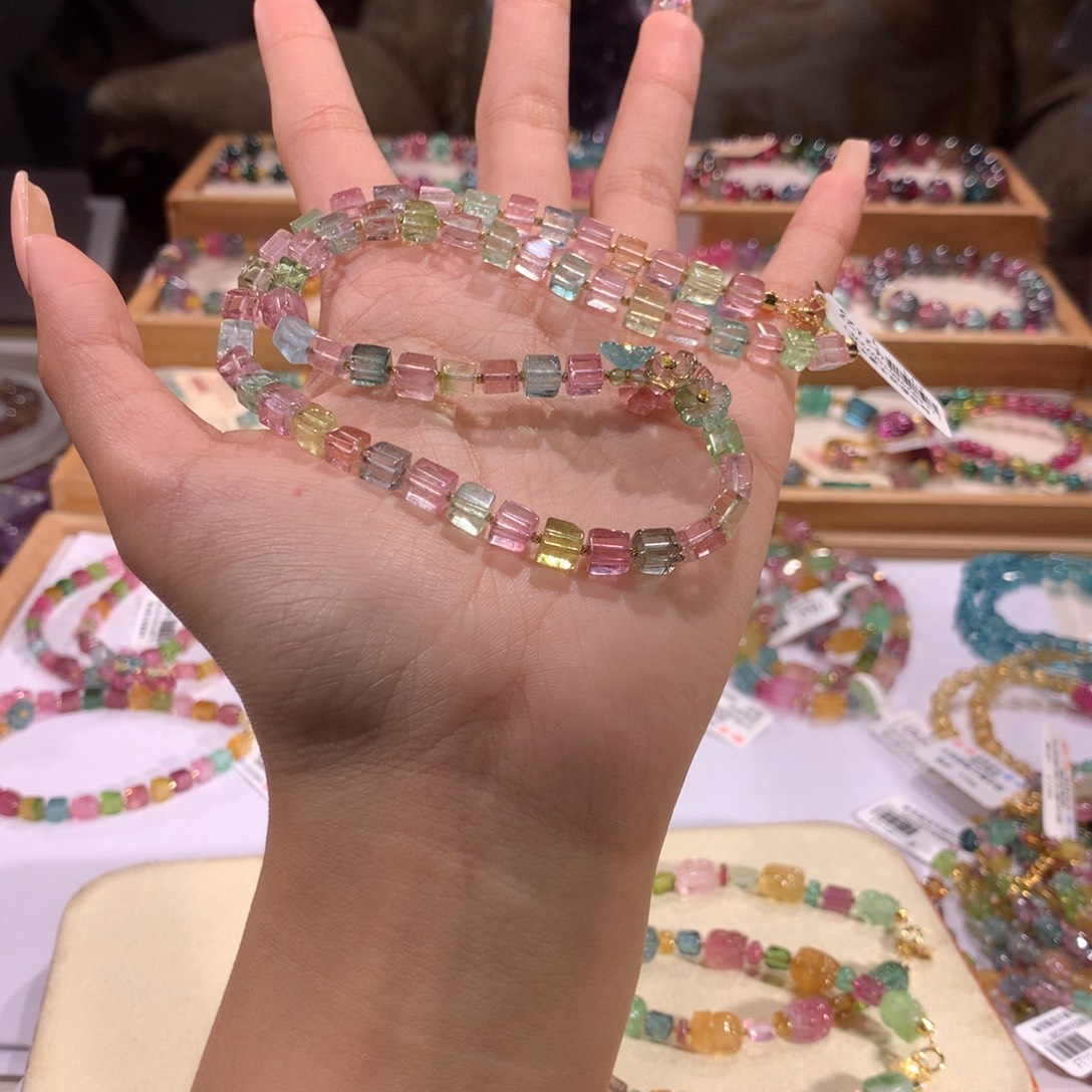 手串未镶嵌碧玺多样性发货其一