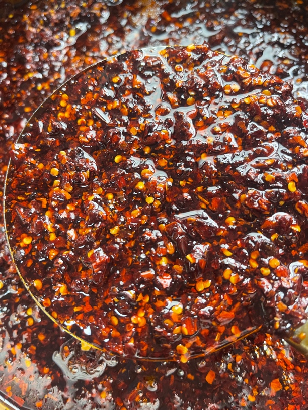 徐三味辣椒油调味油辣子油辣椒拌凉菜自制油泼辣子炸辣椒油