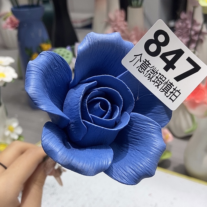 陶瓷纯手工捏花设计