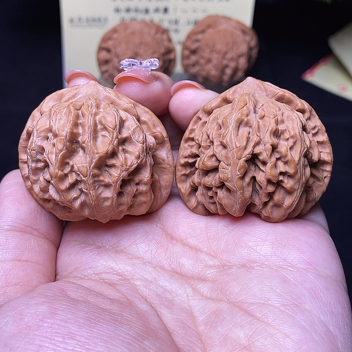 核桃把件41全品霞云岭对歪福利款168