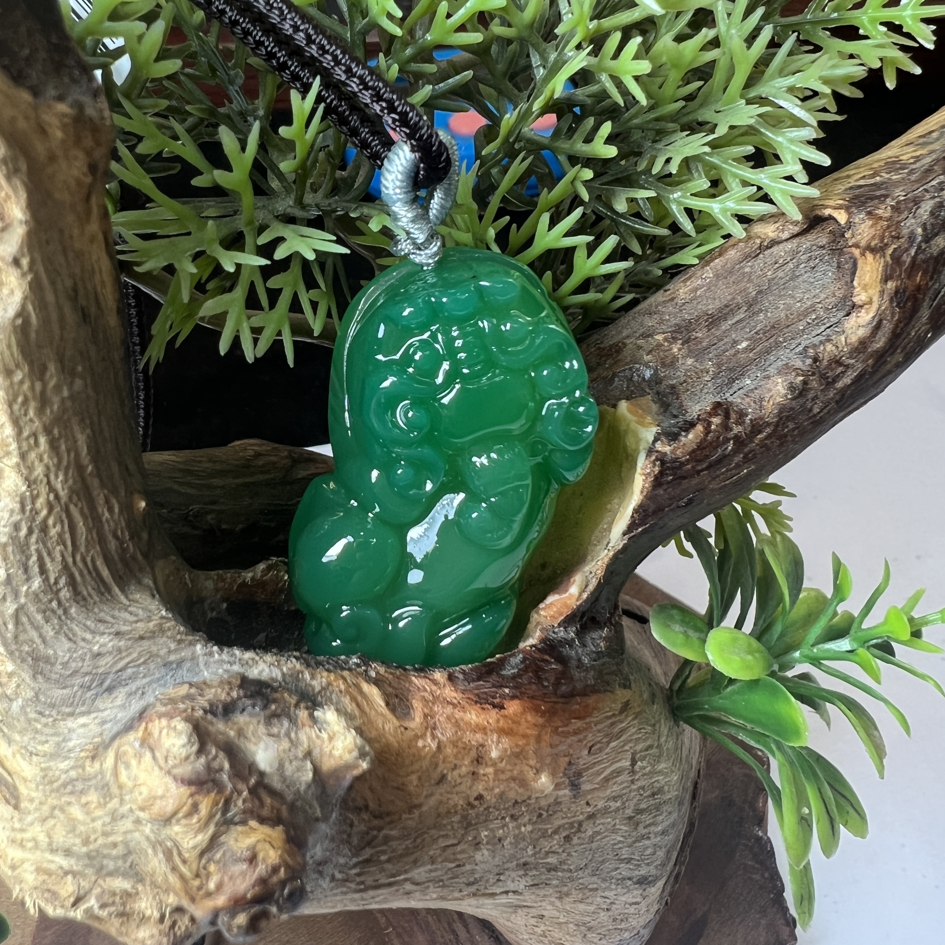 大喜珠宝-新人福利玛瑙绿貔貅-YS42