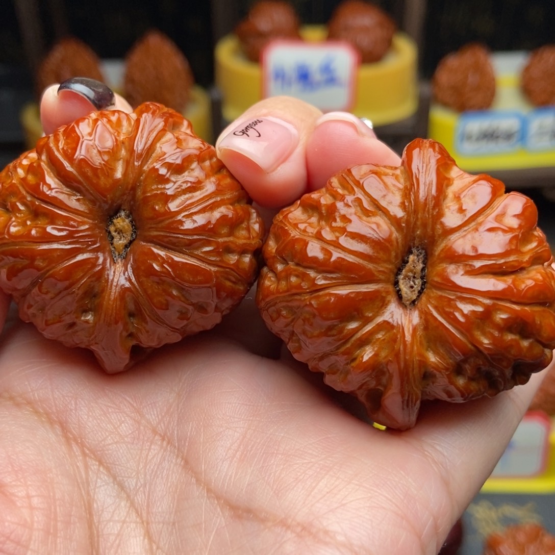 文玩核桃吊坠43南瓜墩