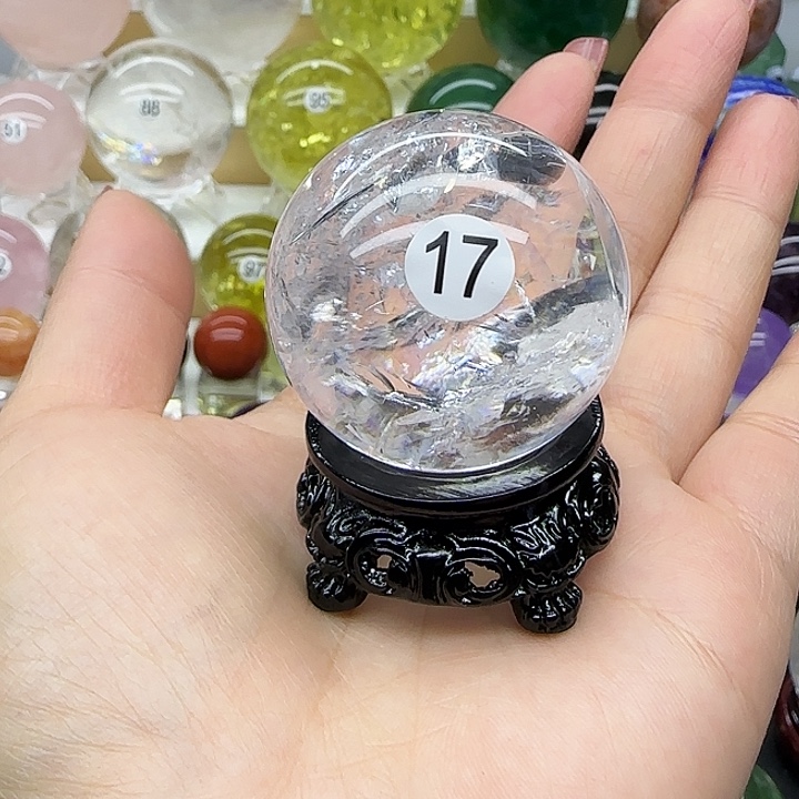 水晶未镶嵌珠宝半成品