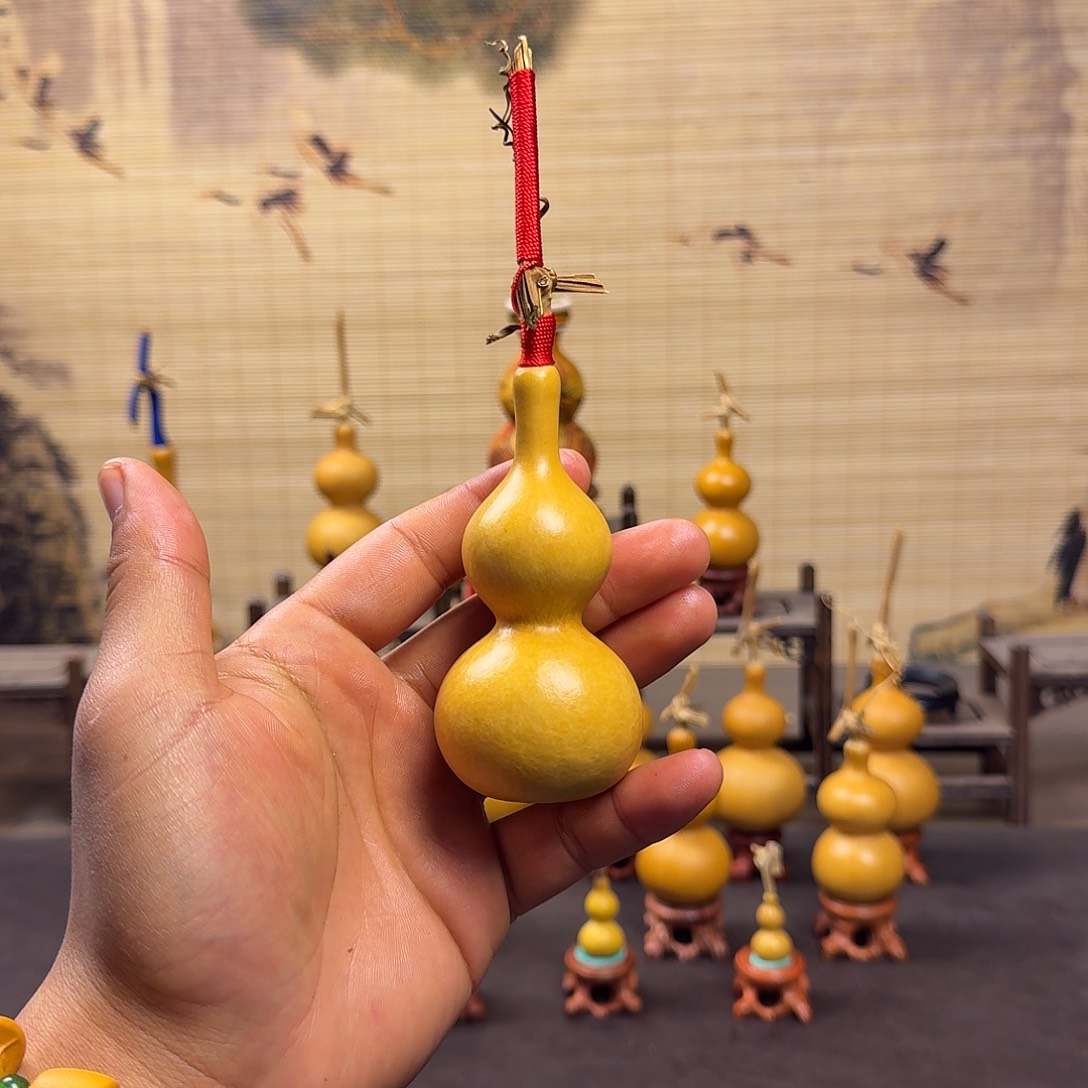 我***姐天然小葫芦手把件