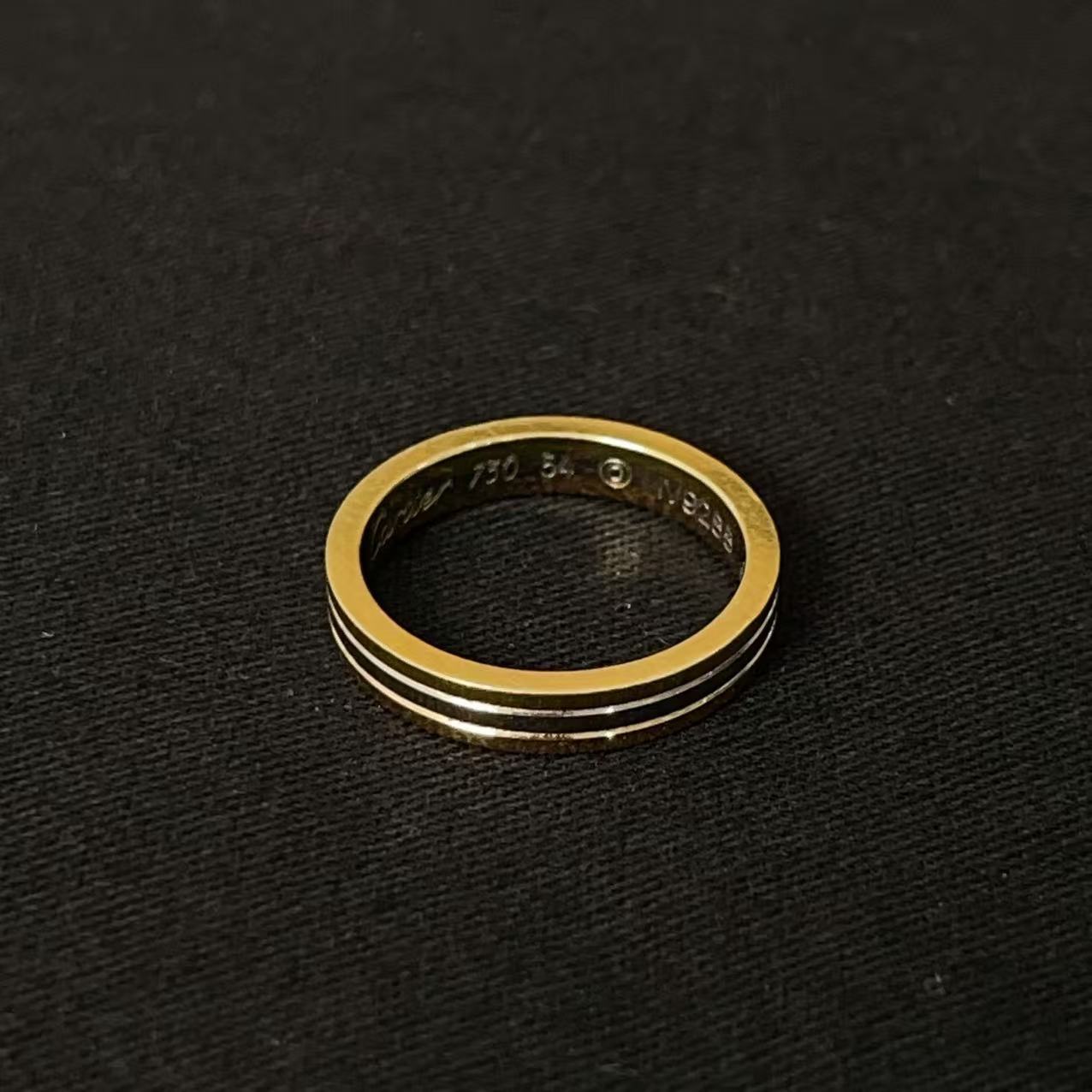 95新 Cartier/卡地亚 Cartier/卡地亚18k三色金戒指