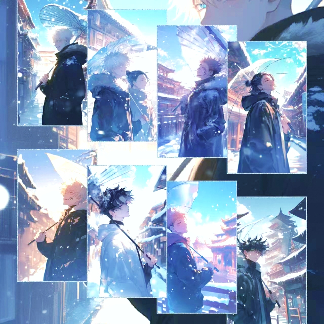 【奶狗拆卡】锦趣文创【咒术回战】收藏色纸第二弹【恶魔的凝视】