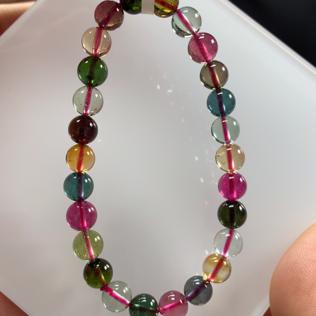 碧玺手链未镶嵌7➕