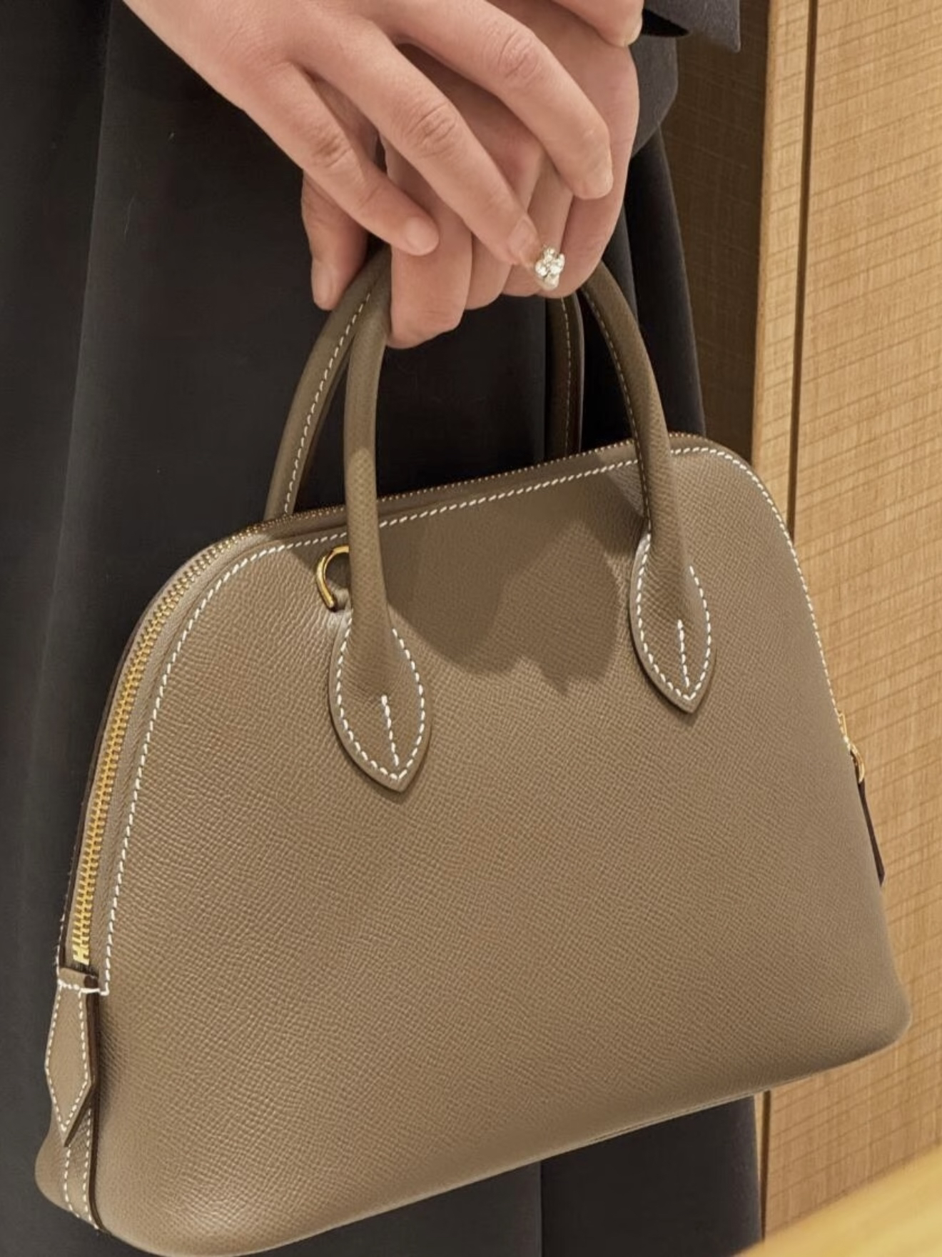 Karwei【25保龄】法式纯手工御用小众原厂皮小挎包手拎包真皮牛皮