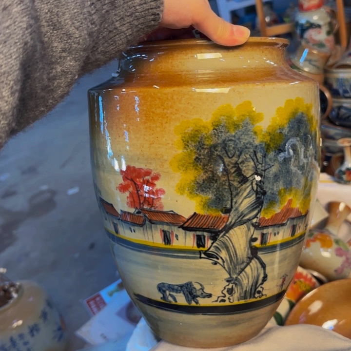 瓷片景德镇陶瓷手工手绘