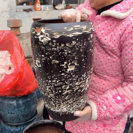 红陶口18高39瑕疵