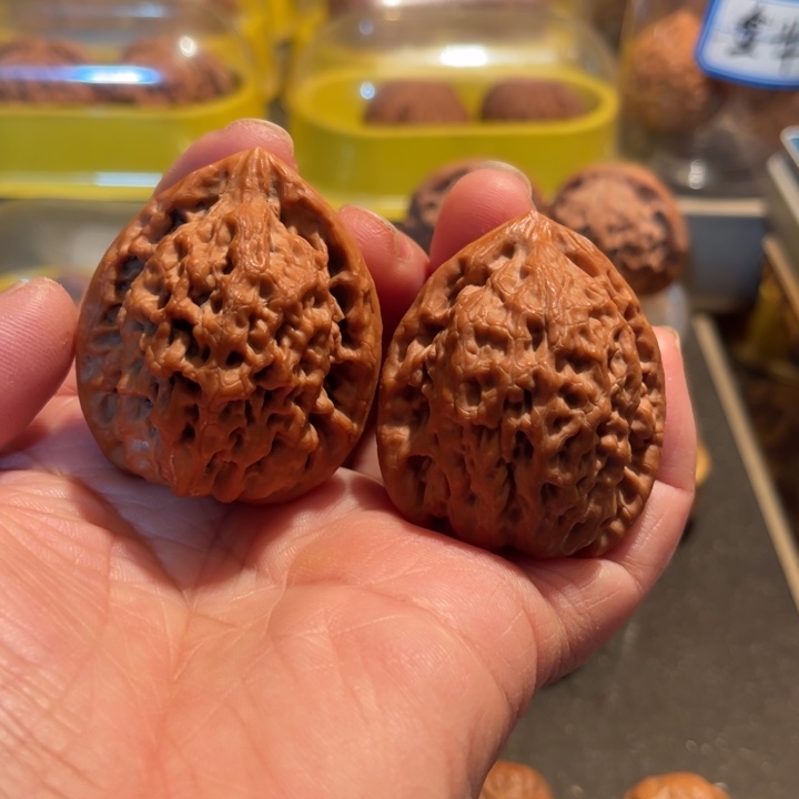 文玩核桃把件金公子39➕