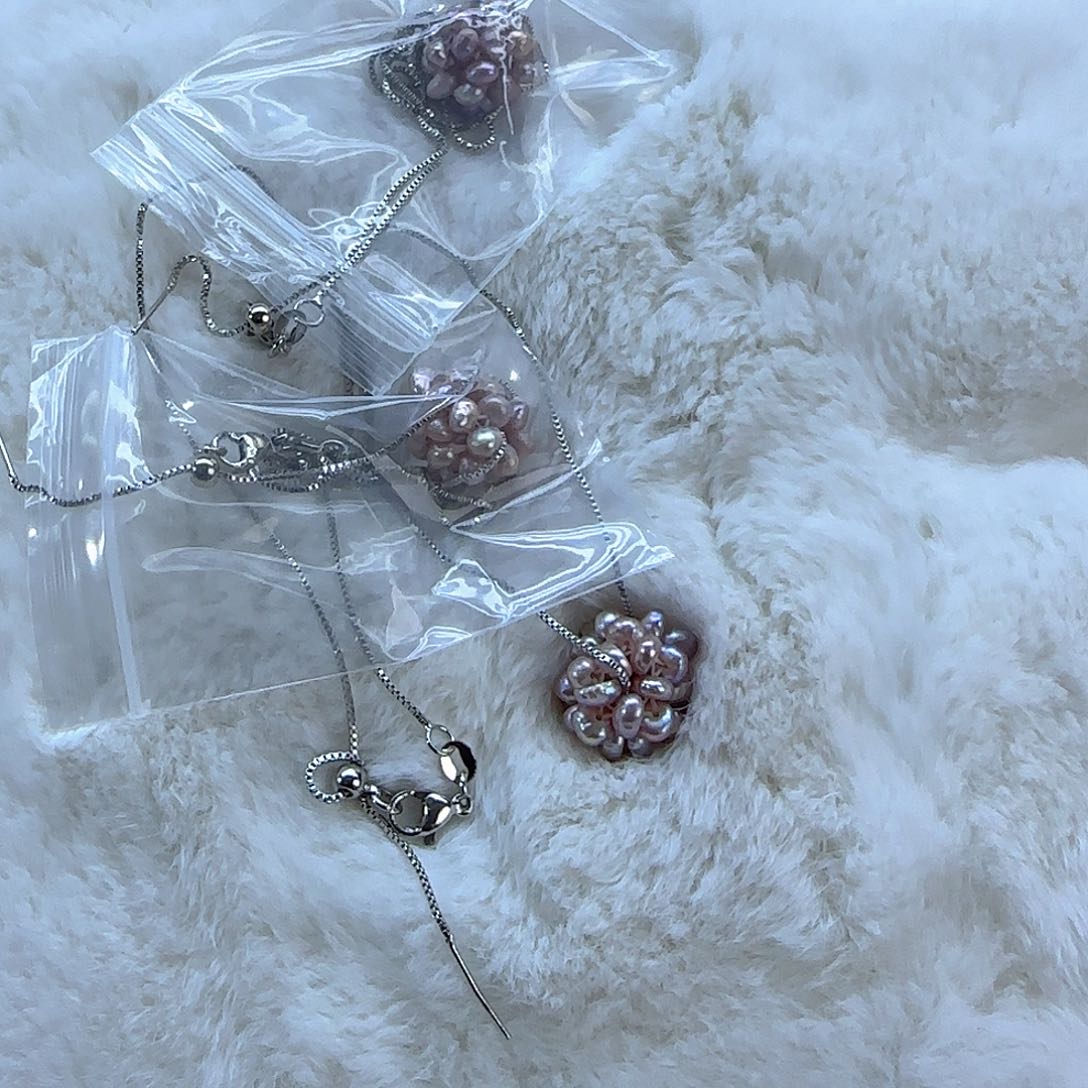 未镶嵌项链定制多样性发货发其一261淡水珍珠