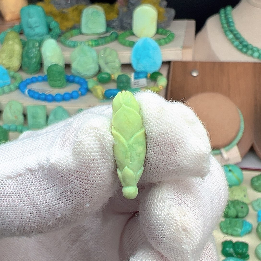 绿松石未镶嵌主播夏