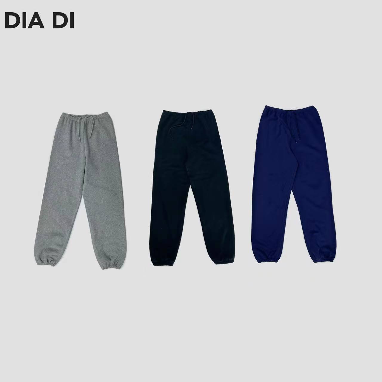 D STUDIO 卡戴珊三色卫裤 D1819