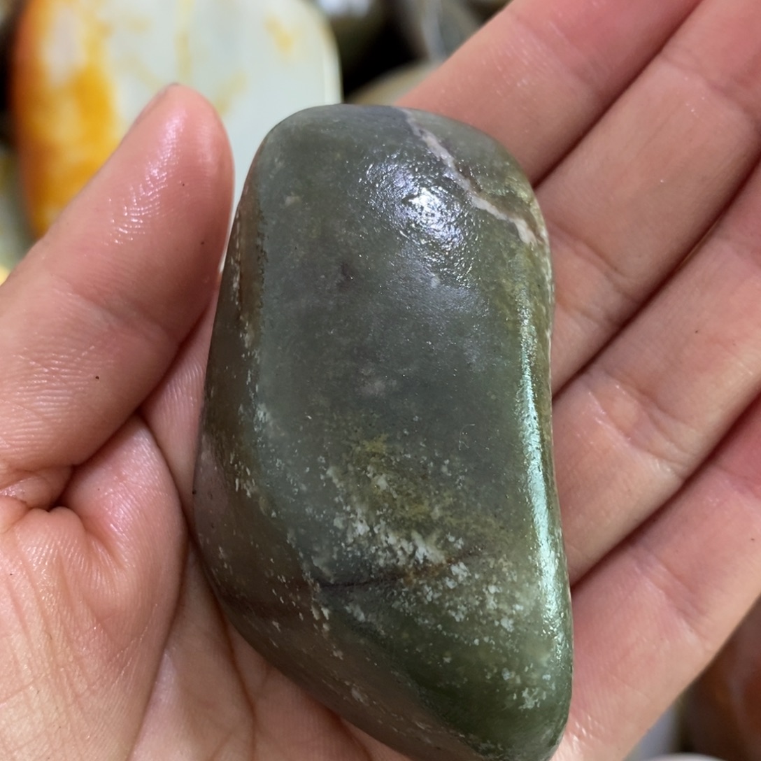 和田玉未镶嵌挂件24