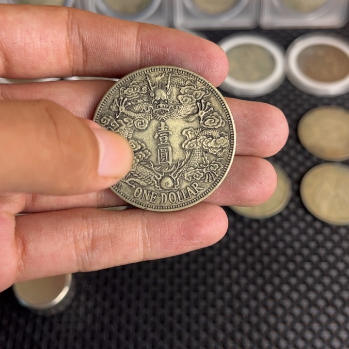 金属大头龙洋船洋工艺品