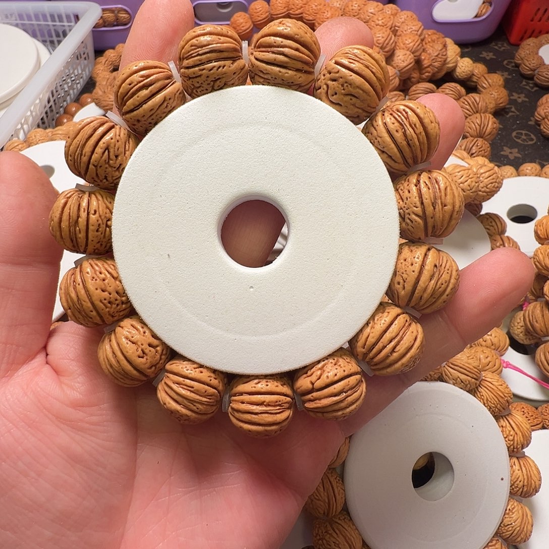 手串桃核满天星手串17+