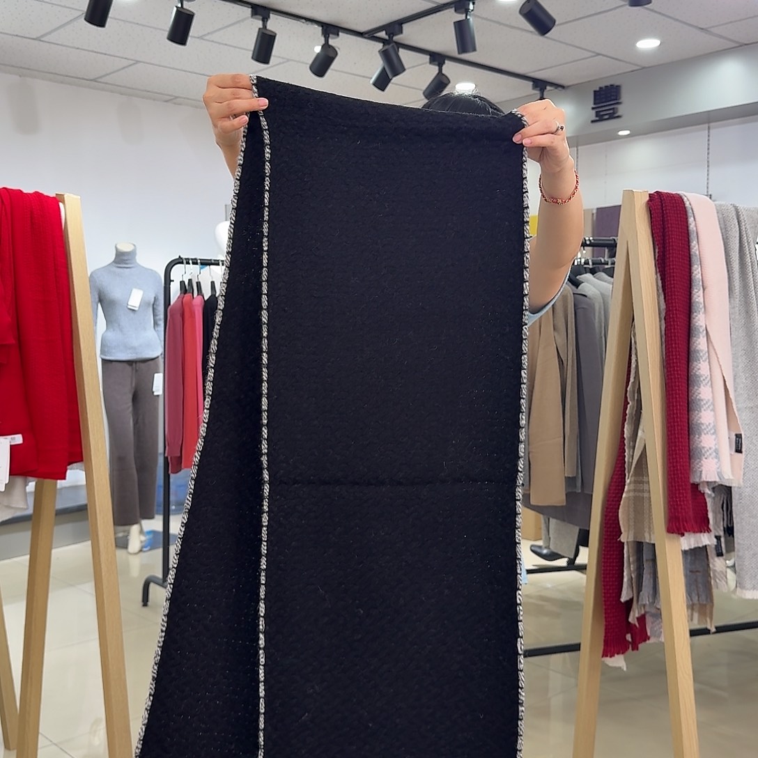 山羊绒纯羊绒保暖围巾009