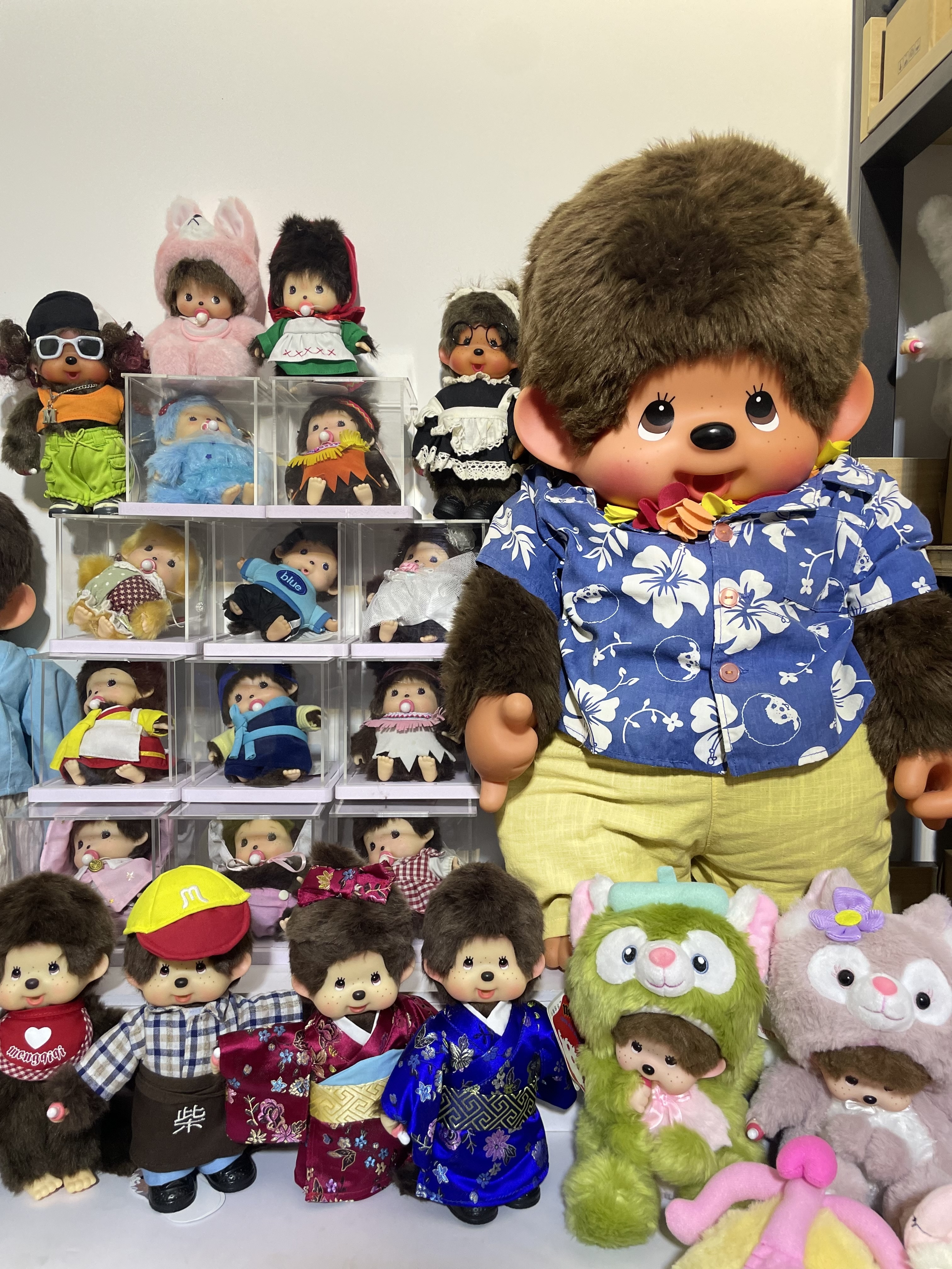 蒙奇奇毛绒公仔 默认微瑕，no退no换