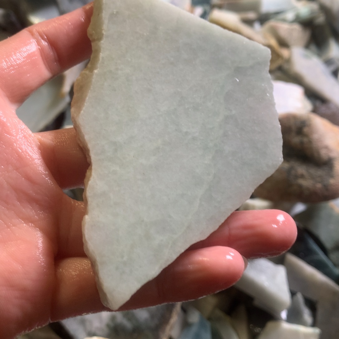 翡翠颈饰未镶嵌缅甸翡翠