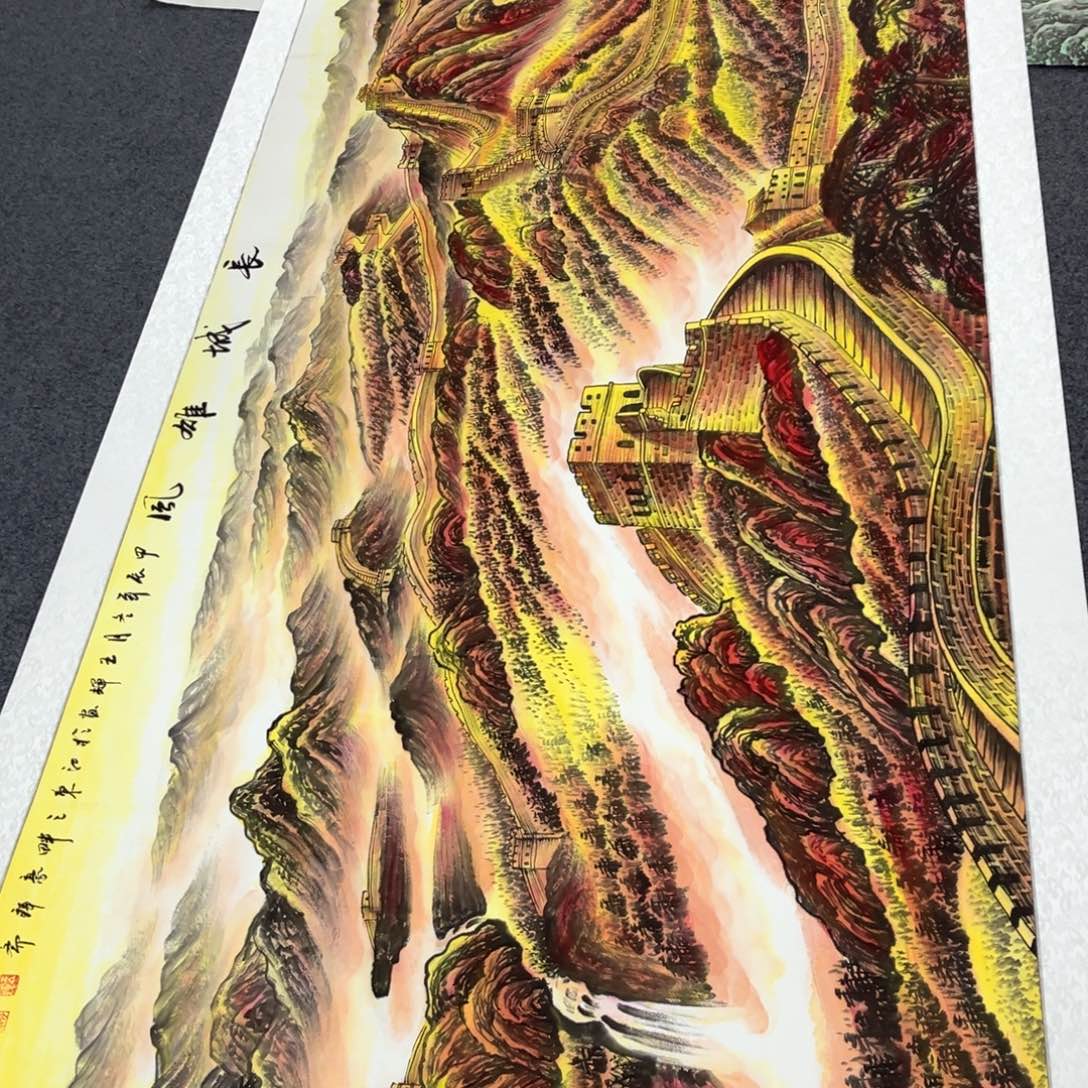 国画我的小伙伴们都很努力