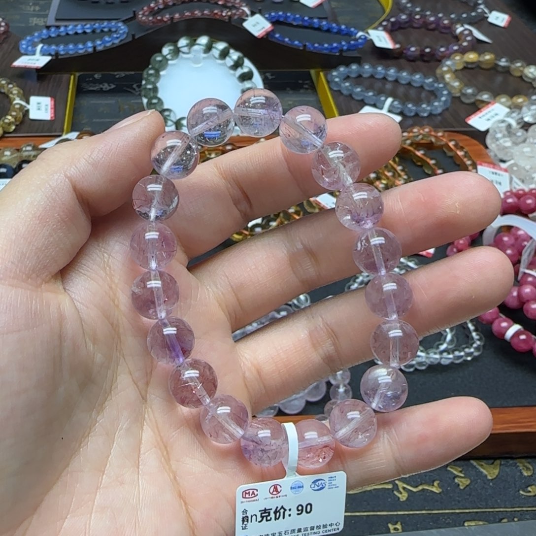 水晶手链未镶嵌手链