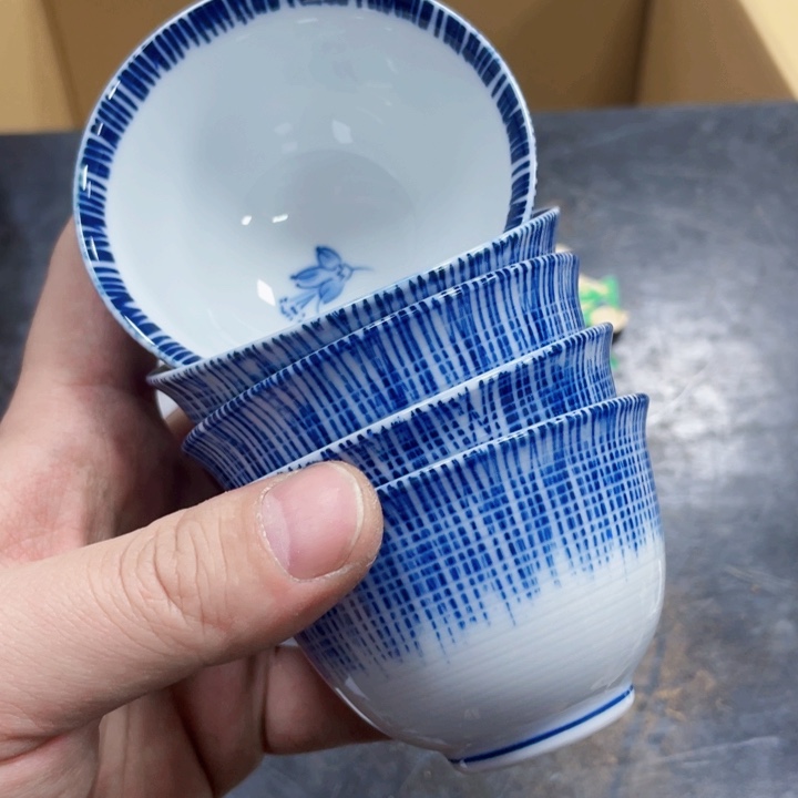 瓷片瓷制作工艺品摆件