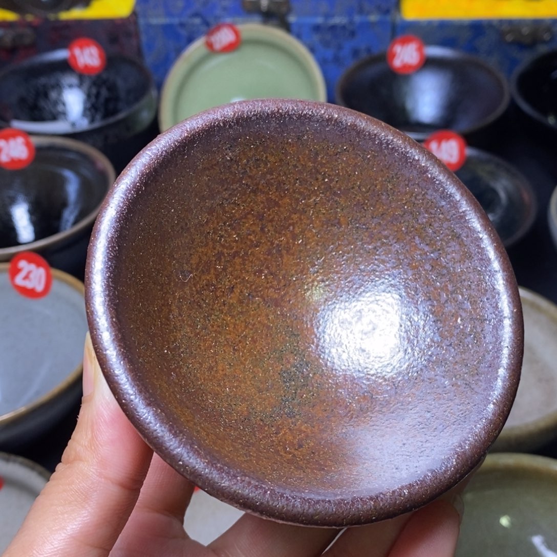 茶盏山下乾龙窑柴烧茶盏