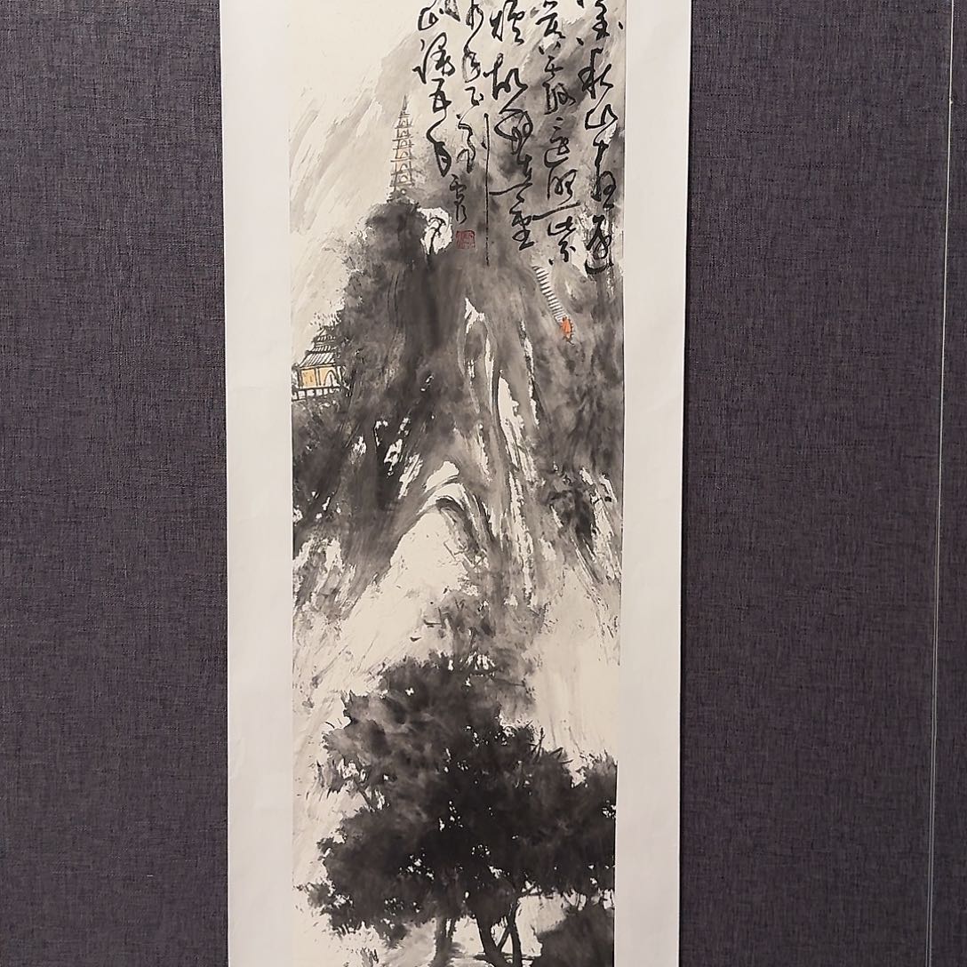 国画雷公老师作品画作