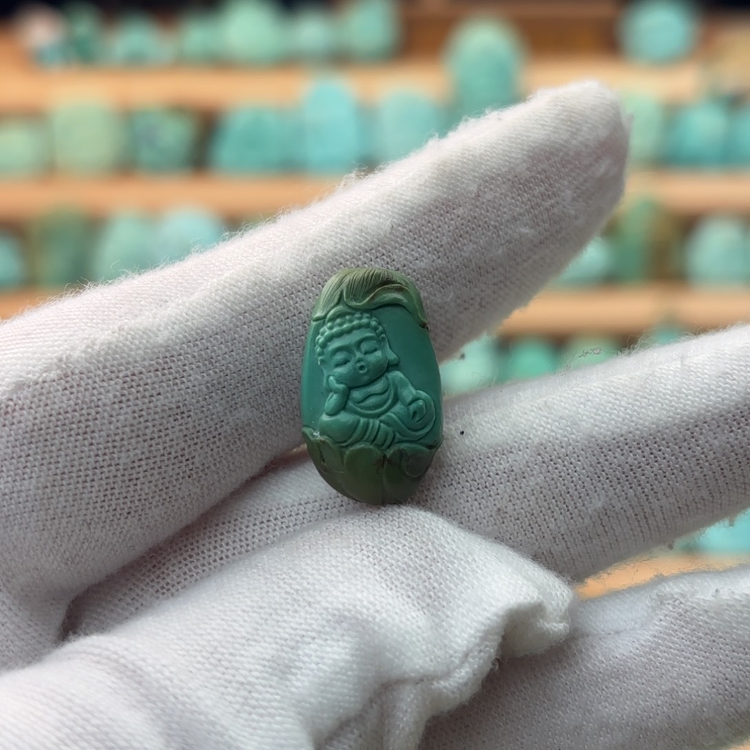 绿松石未镶嵌配饰