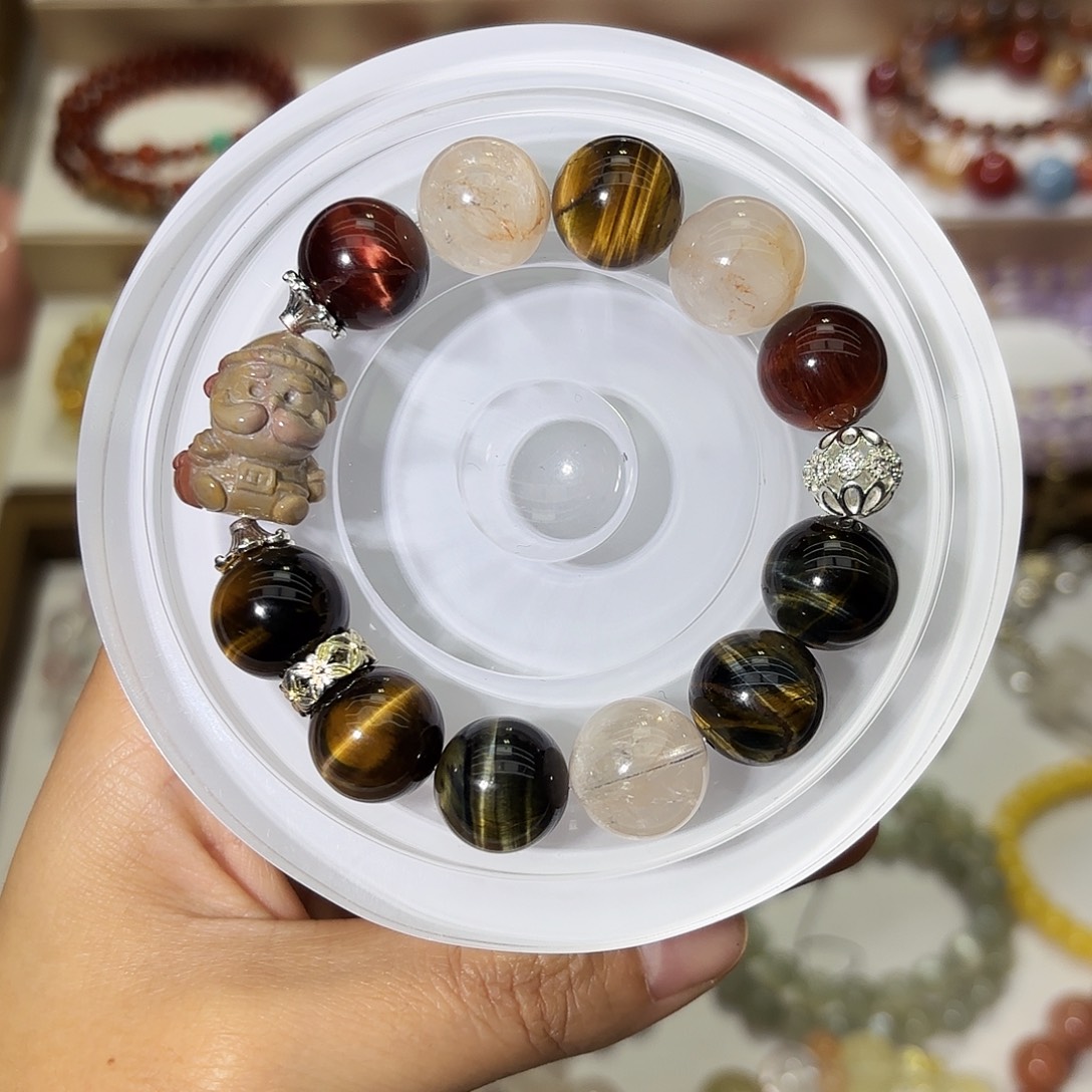 石英石圣诞款手串