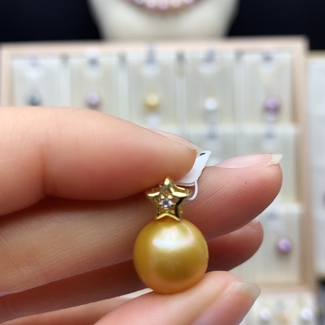 淡水珍珠合金颈饰