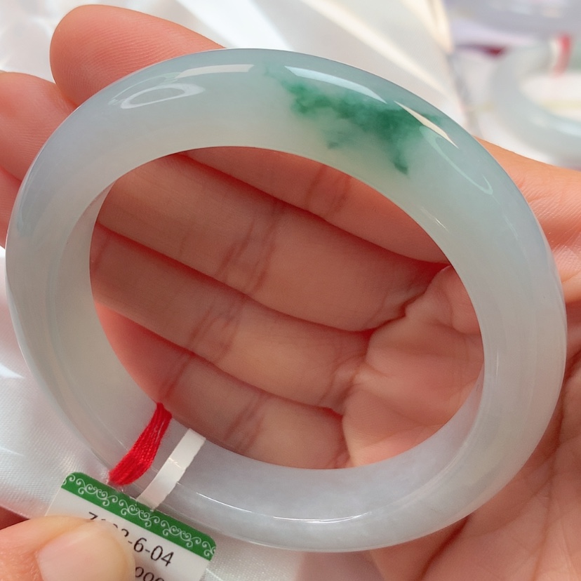 【闪购商品】翡翠手镯未镶嵌天然翡翠手镯