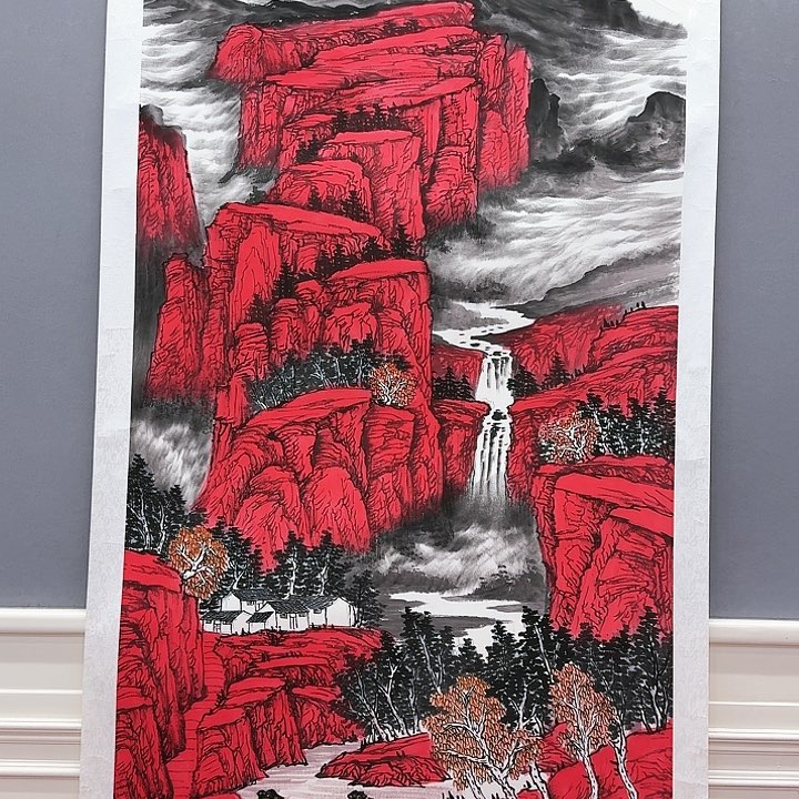 国画书法作品多次参加