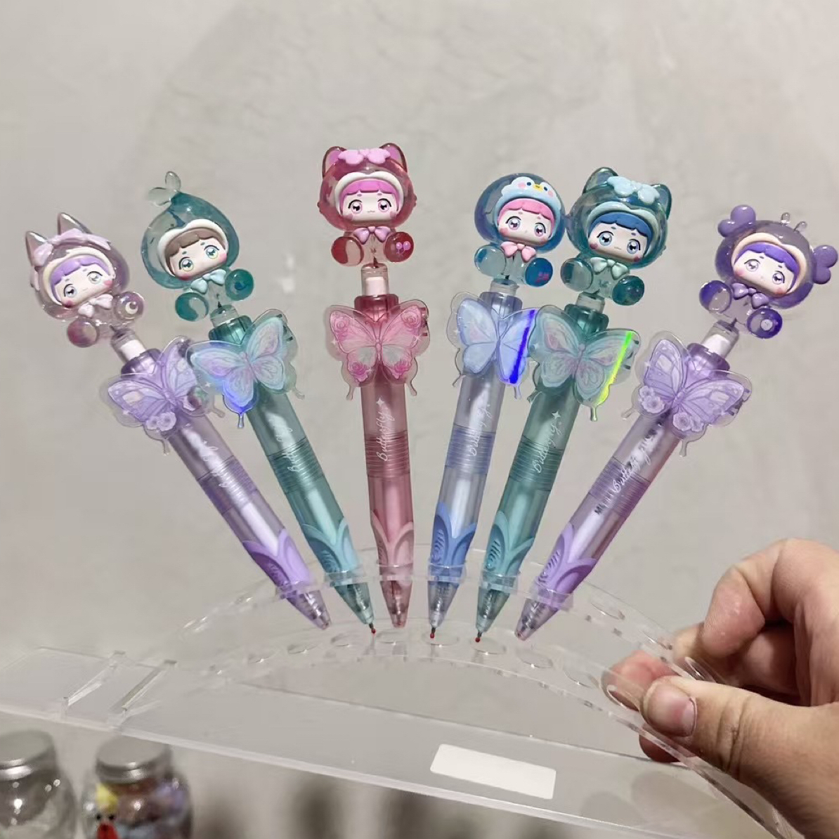 （lucky潮玩）明盒手办玩具文具周边中性笔