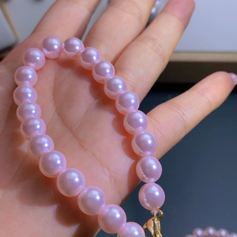【闪购商品】淡水珍珠贝珠合金