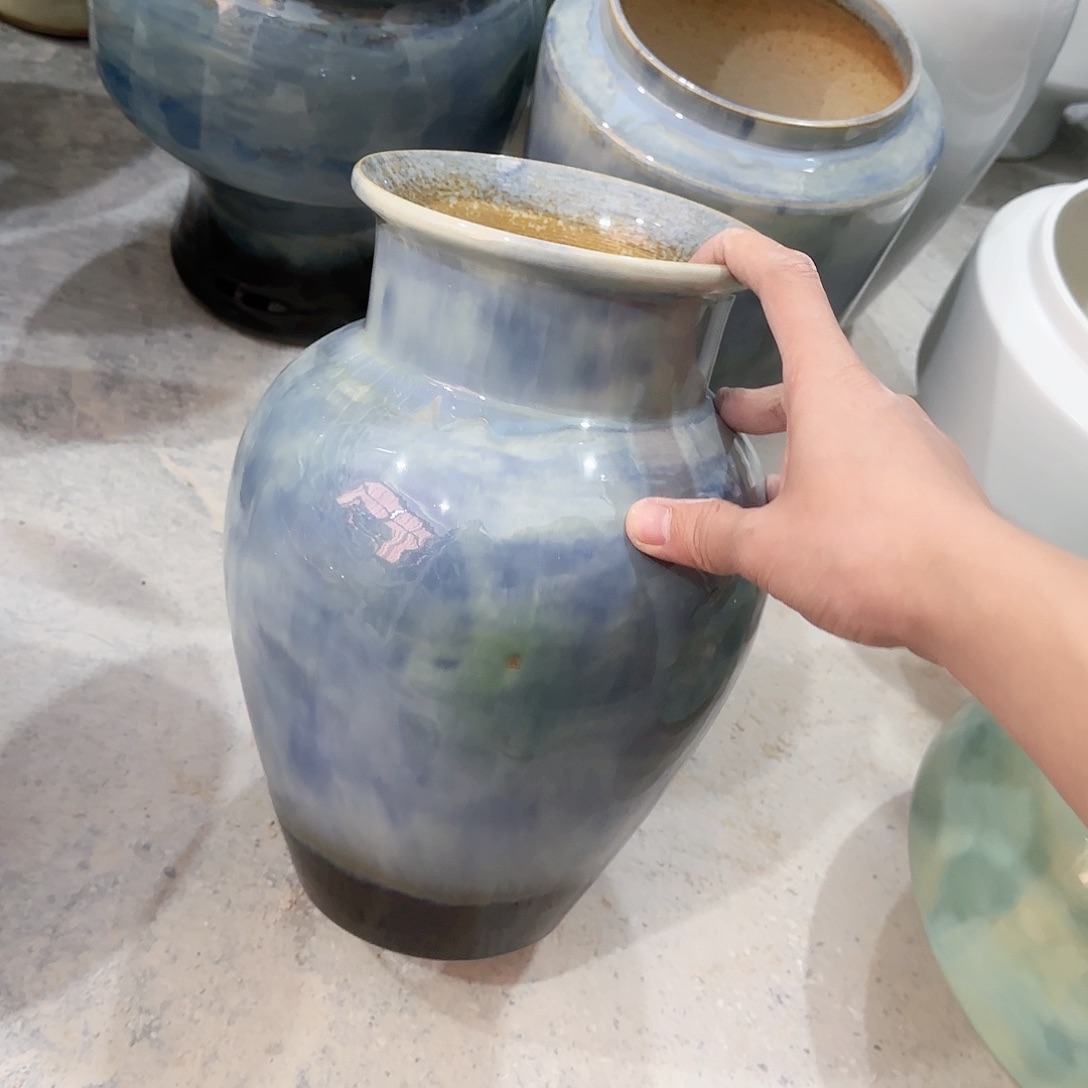 摆件微瑕有孔我下