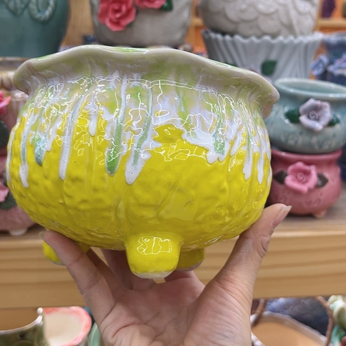 【闪购商品】陶瓷花盆