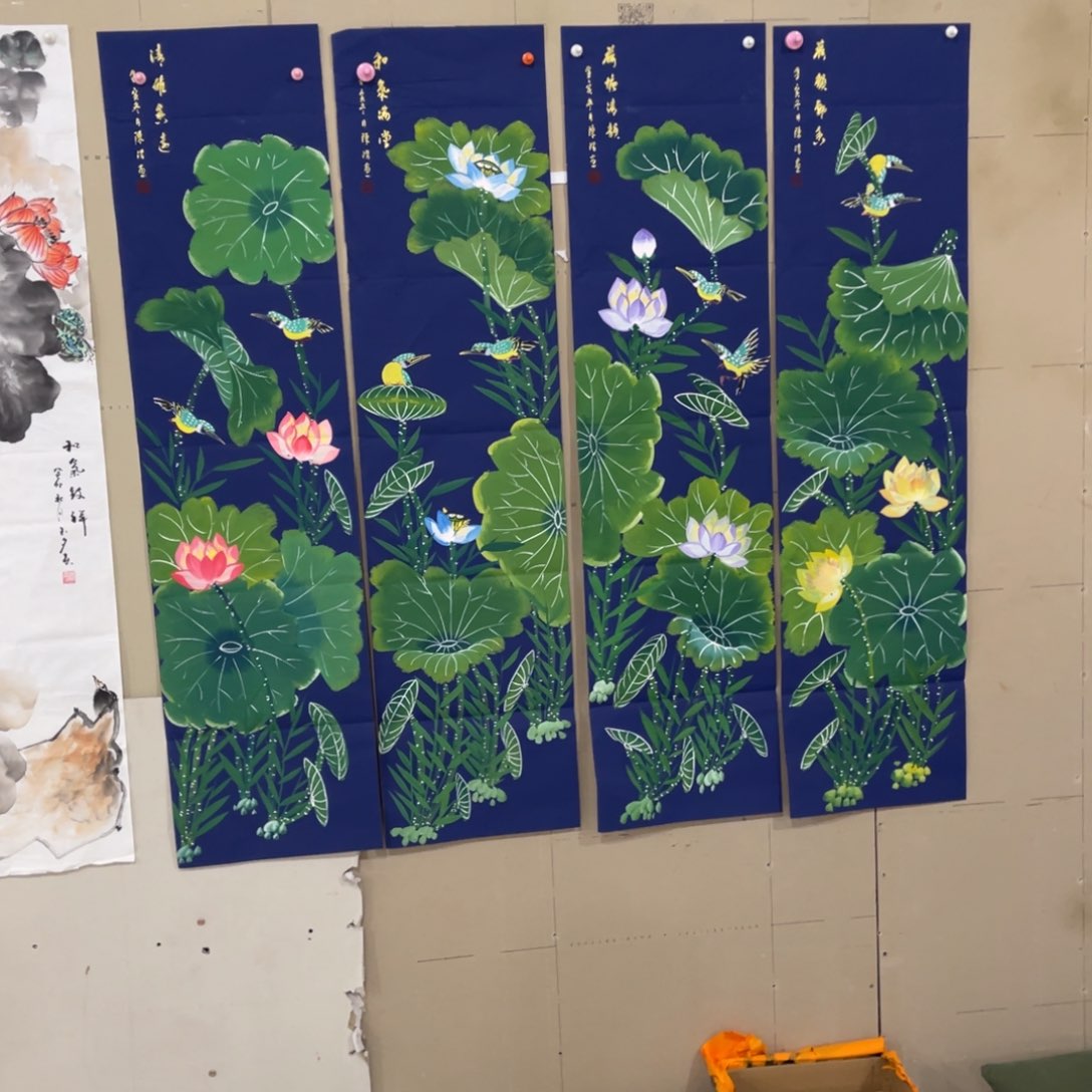 国画处理作品看好再拍哦