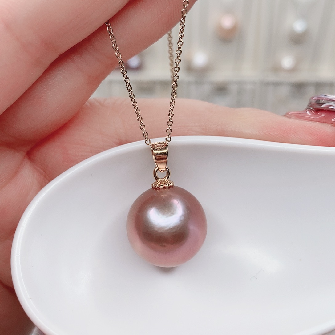淡水珍珠吊坠(赠链)合金