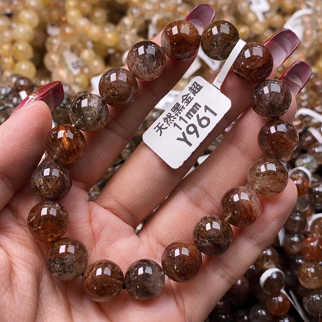 水晶手链未镶嵌我