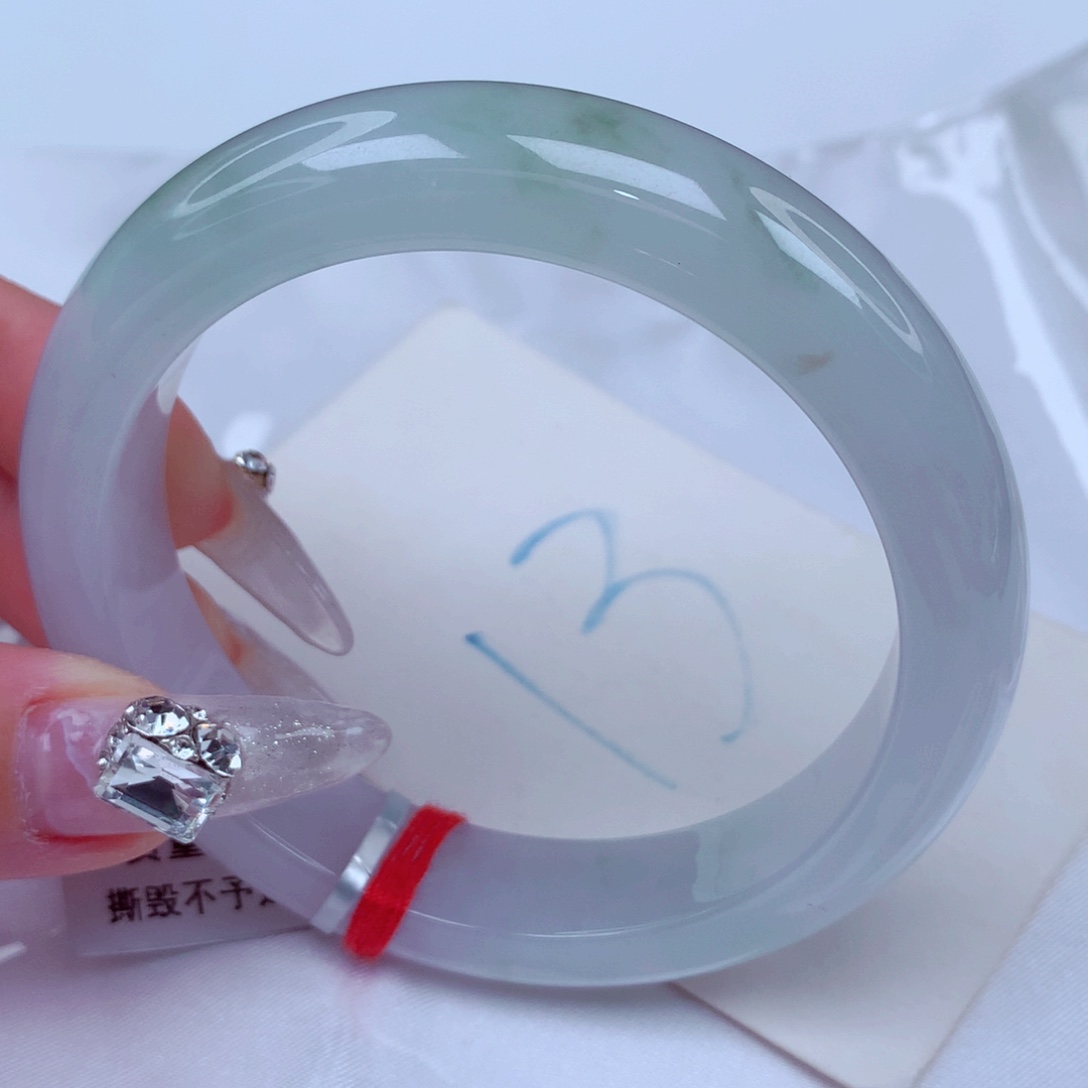 翡翠手镯未镶嵌天然缅甸翡翠A货手镯