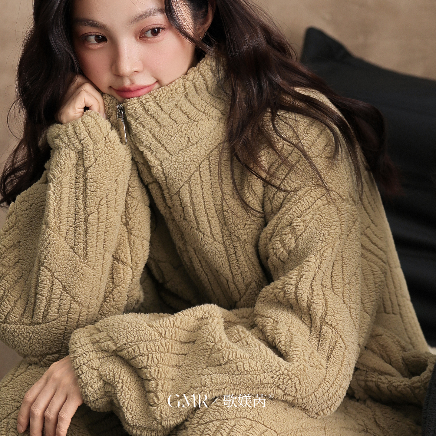 珊瑚绒睡衣女秋冬季冬款加绒加厚保暖可单穿外套休闲家居服两件套