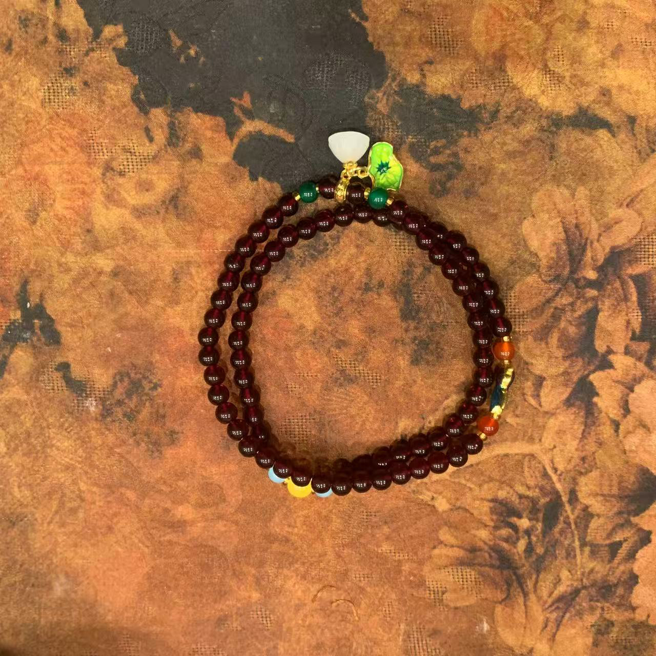 石榴石0.6多圈手串（无礼盒）1