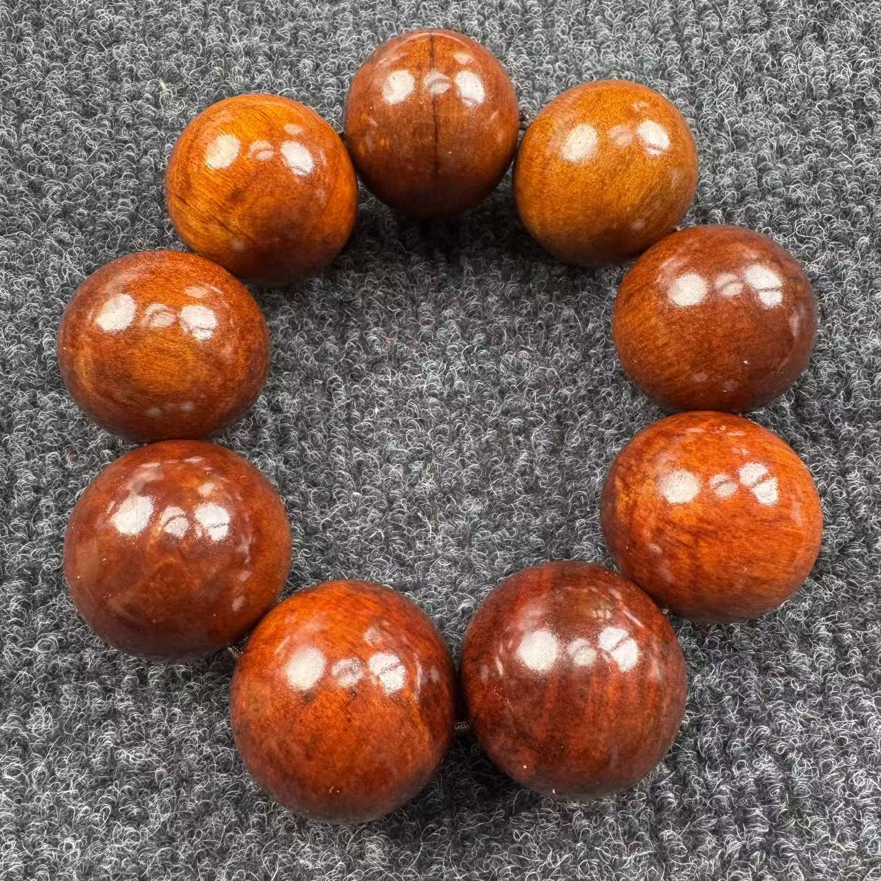 新款海南黄花梨3.0单圈文玩手串