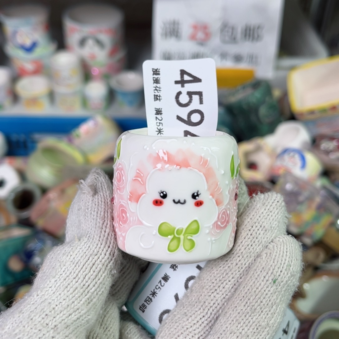 景德镇手工制作瑕疵4594口3.5