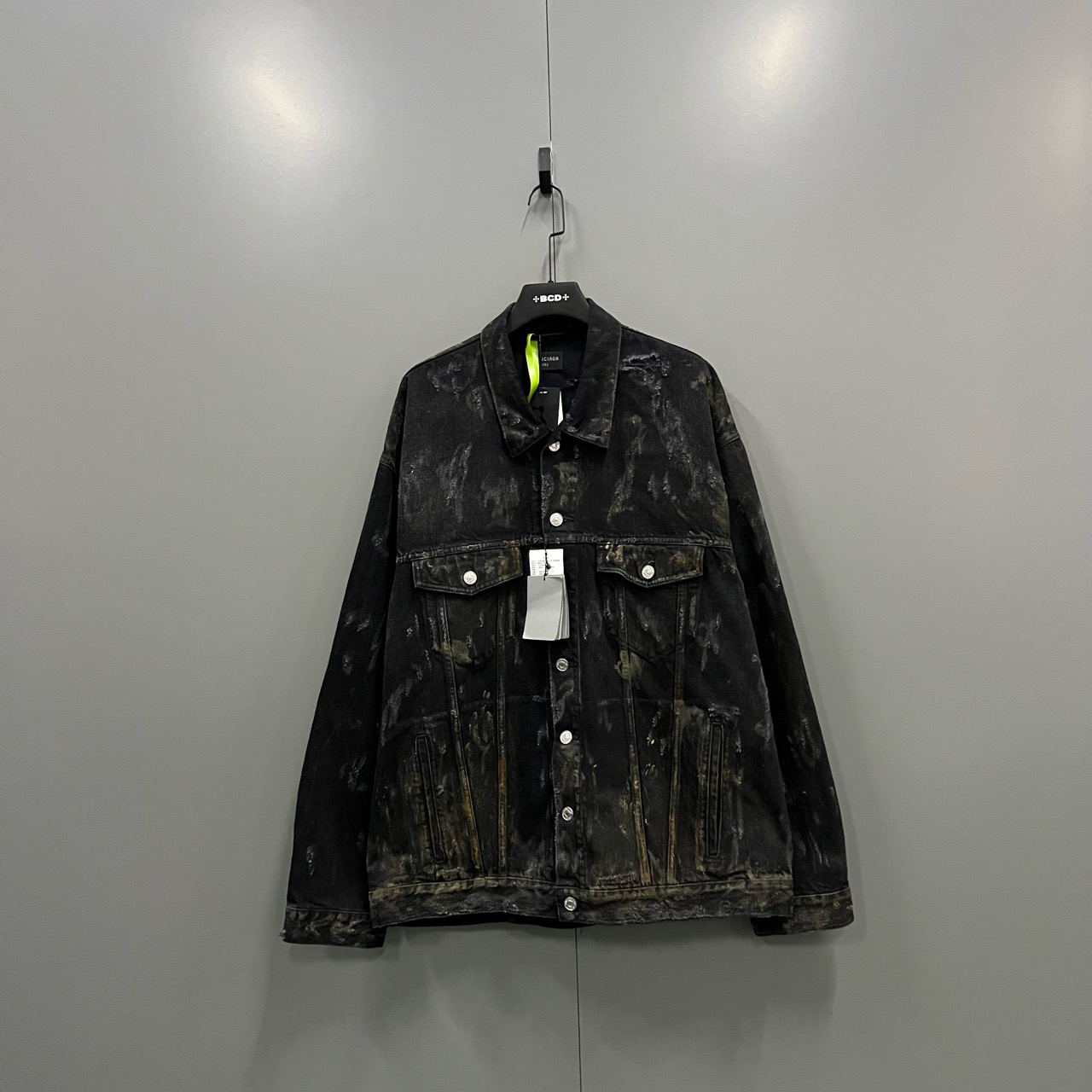 （jp）112 Balenciaga 巴黎世家 复古做旧牛仔夹克 2码/全新/24500/