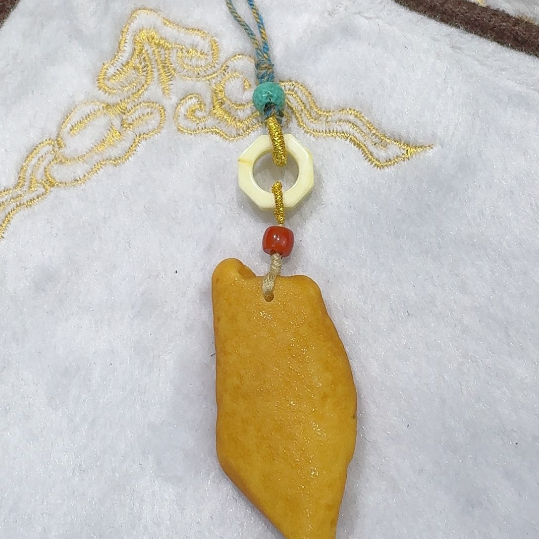 蜜蜡颈饰未镶嵌蜜蜡